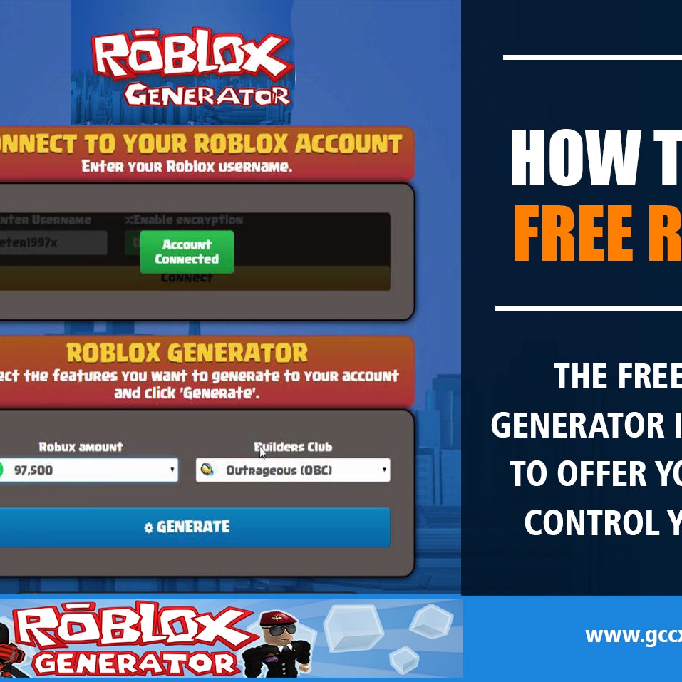 Free Robux Account Generator