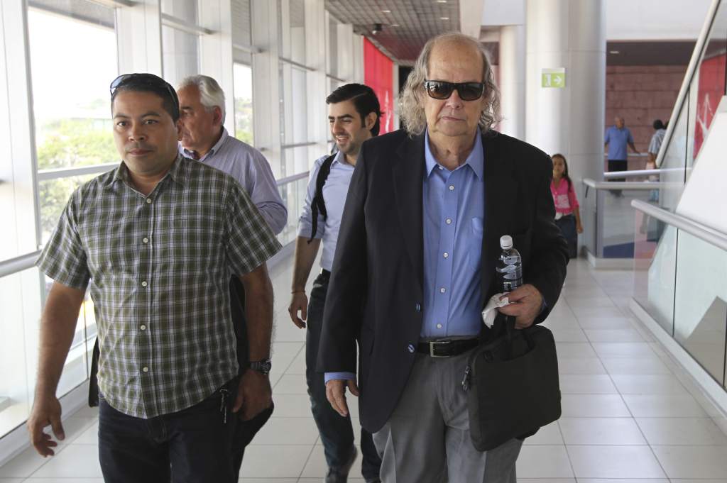 Delegate of the Organization of American States (OAS), John Biehl in Honduras