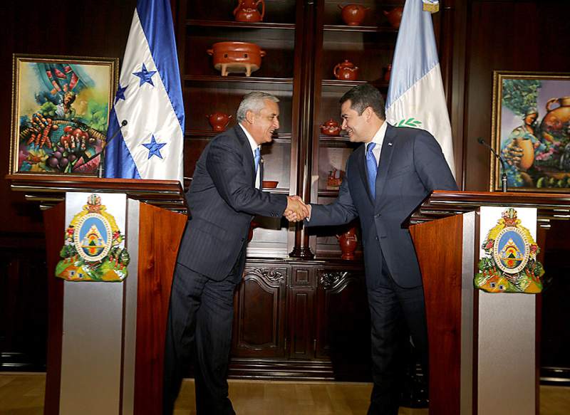 Honduras, Guatemala establish joint anti-drug force
