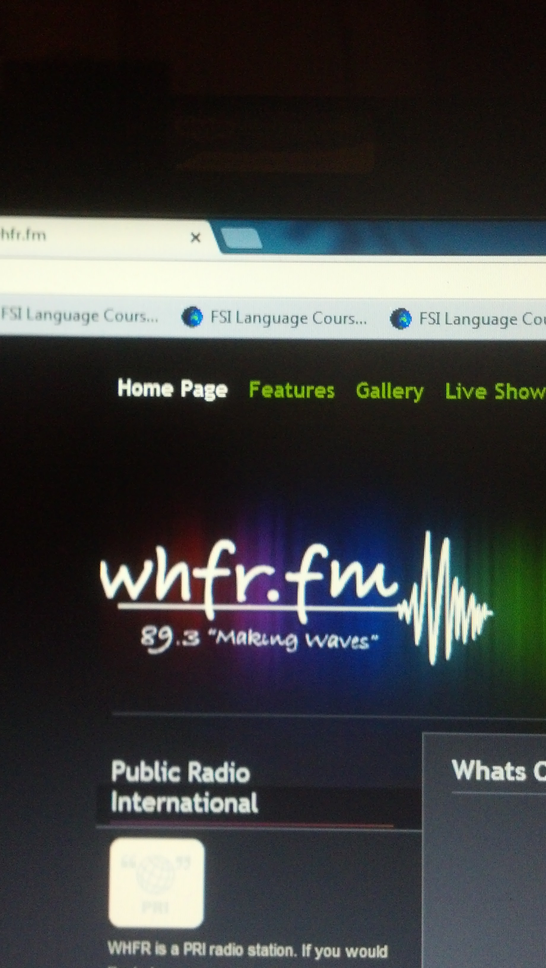 Sounds from the Corridor